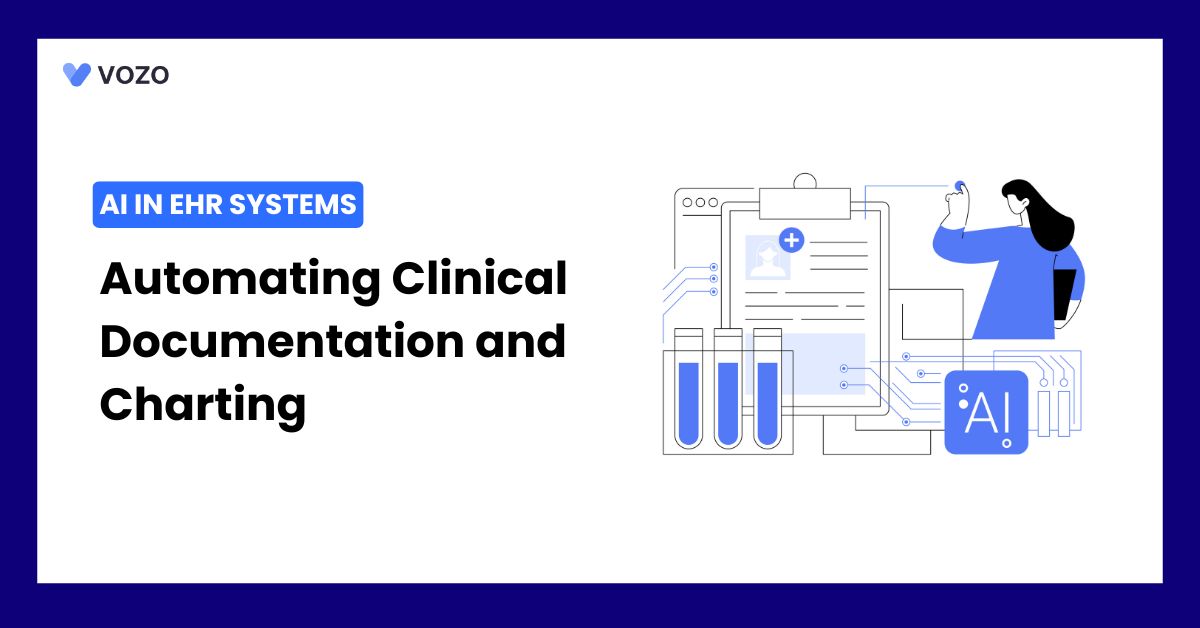 AI in EHR Systems: Automating Clinical Documentation and Charting